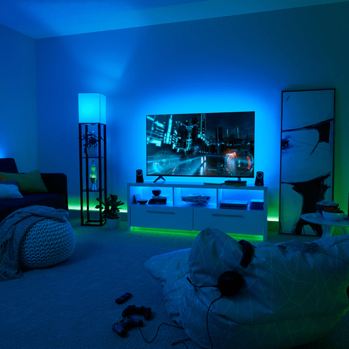 Bedroom decor ideas with led lights