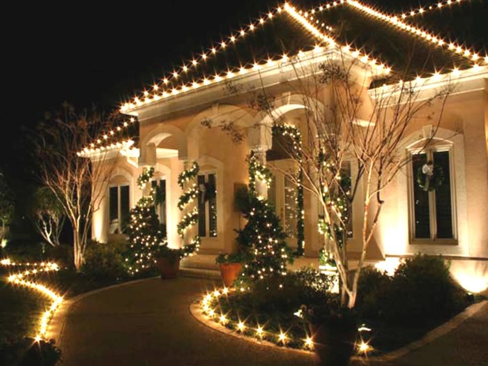 Christmas decor for light fixtures