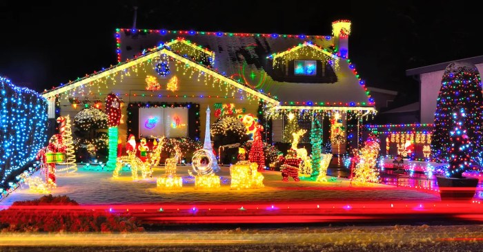 Christmas light decor near me